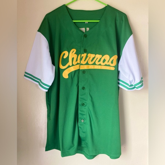 Embroidered Kenny Powers mlb style baseball jersey custom charros - Picture 1 of 4